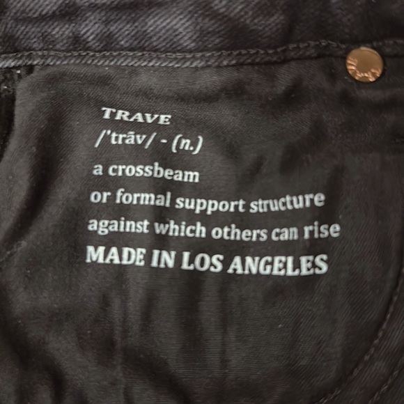 Trave Black jeans size 29 - Picture 2 of 9